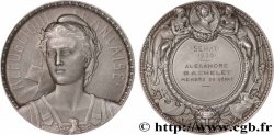 TROISIÈME RÉPUBLIQUE Médaille, Sénat, Membre du Sénat SUP