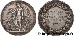III REPUBLIC Médaille, Société industrielle de St Quentin et de l’Aisne