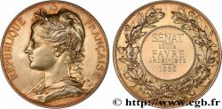 TROISIÈME RÉPUBLIQUE Médaille, Sénat, Archiviste SUP