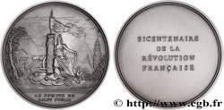 FUNFTE FRANZOSISCHE REPUBLIK Médaille, Bicentenaire de la Révolution, Comité de Salut public