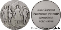 CINQUIÈME RÉPUBLIQUE Médaille, Visite du Général Pershilg sur le front, Collection première guerre mondiale