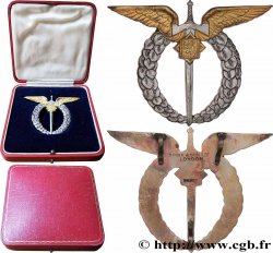 TCHÉCOSLOVAQUIE Insigne de pilote SUP