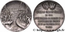 SWITZERLAND - HELVETIC CONFEDERATION Médaille, Centenaire de l’entrée de la République de Genève XF