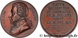 SÉRIE NUMISMATIQUE DES HOMMES ILLUSTRES Médaille, Wolfgang Amadeus Mozart