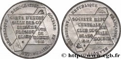 DEUXIÈME RÉPUBLIQUE Médaille, Club de la société républicaine centrale fVZ