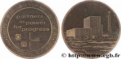 ÉTATS-UNIS D AMÉRIQUE Médaille, Centrale électrique à vapeur d’Haverstraw