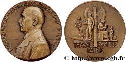 FRENCH STATE Médaille, Maréchal Pétain, Travail, Famille et Patrie