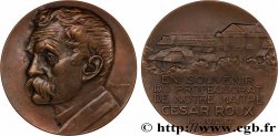TROISIÈME RÉPUBLIQUE Médaille, En souvenir du professorat de notre maître César Roux