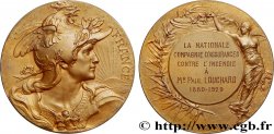 ASSURANCES Médaille, La Nationale, Compagnie d’assurances contre l’incendie