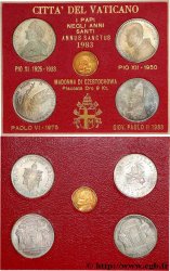 VATICANO Y ESTADOS PONTIFICIOS Médailles, Jubilé de l’Année Sainte 1975 et les quatre papes