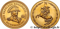 FUNFTE FRANZOSISCHE REPUBLIK Médaille, Bicentenaire de la naissance de Napoléon Ier