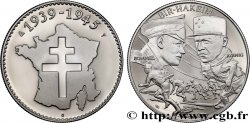 QUINTA REPUBLICA FRANCESA Médaille commémorative, Bir-Hakeim
