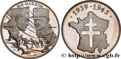 QUINTA REPUBLICA FRANCESA Médaille commémorative, Bir-Hakeim