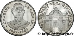 QUINTA REPUBBLICA FRANCESE Médaille, Charles de Gaulle, président de la République