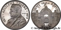TERCERA REPUBLICA FRANCESA Médaille, Adolphe Thiers, président de la République