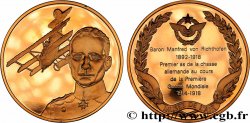 AERONAUTICS - AVIATION : AVIATORS & AIRPLANES Médaille, L’Histoire de la Conquête de l’Air, Baron Manfred Richthofen premier as de la chasse