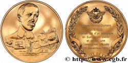 AERONAUTICS - AVIATION : AVIATORS & AIRPLANES Médaille, L’Histoire de la Conquête de l’Air, Alberto Santos-Dumont, premier vol d’un aéroplane