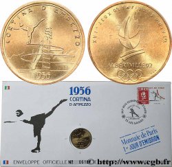 SPORTS Enveloppe “Timbre médaille” n°9