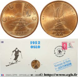 SPORTS Enveloppe “Timbre médaille” n°8