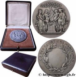 TERZA REPUBBLICA FRANCESE Médaille, Compagnie des courtiers maritimes