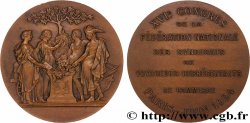DRITTE FRANZOSISCHE REPUBLIK Médaille, XVIe congrès de la fédération nationale des syndicats de voyageurs représentants de commerce