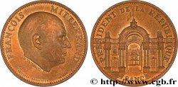 QUINTA REPUBLICA FRANCESA Médaille, François Mitterrand, président de la République