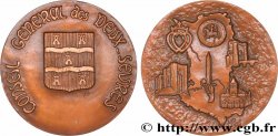 QUINTA REPUBLICA FRANCESA Médaille, Conseil Général des Deux-Sèvres