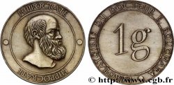 SCIENCES & SCIENTIFIQUES Médaille, Hippocrate, Laboratoire du docteur E. Bouchara