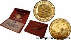 CONQUÊTE DE L ESPACE - EXPLORATION SPATIALE Médaille, Apollo 11, First Lunar landing