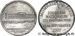 QUINTA REPUBLICA FRANCESA Médaille, Journées nationales du patrimoine