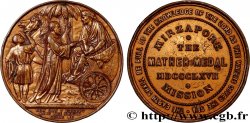 MÉDAILLES RELIGIEUSES Médaille, Conversion de l’eunuque de la reine d’Ethiopie