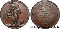 SWITZERLAND - CANTON OF NEUCHATEL Médaille, Consécration de la fondation de la République neuchâteloise