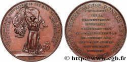 SWITZERLAND - CANTON OF NEUCHATEL Médaille, Consécration de la fondation de la République neuchâteloise