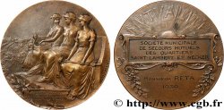 INSURANCES Médaille, Société municipale de secours mutuels des quartiers Saint-Lambert et Necker