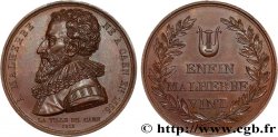 LITERATURE : WRITERS - POETS Médaille, Hommage à Malherbe