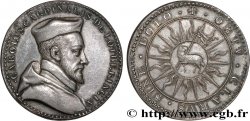 CHARLES IX Médaille, Cardinal Charles de Lorraine, refrappe ancienne