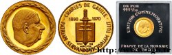 V REPUBLIC Médaille, Général De Gaulle