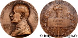 TERZA REPUBBLICA FRANCESE Médaille, Maréchal Foch, Valeur et discipline