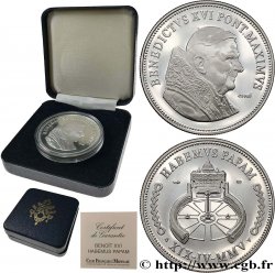 VATICAN AND PAPAL STATES Médaille, Benoît XVI, Essai, Habemus papam