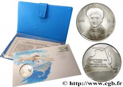 FUNFTE FRANZOSISCHE REPUBLIK Enveloppe “Timbre médaille”, Centenaire de Roland Garros