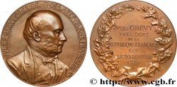 TROISIÈME RÉPUBLIQUE Médaille, Élection de Jules Grévy