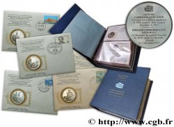 ASSOCIATION INTERNATIONALE DES RECEVEURS DE LA POSTE Classeur, 35 Enveloppes “Timbre médaille”