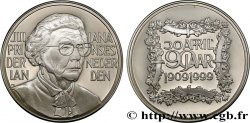 PAYS-BAS Médaille, Juliana der Nederlanden, 90e anniversaire