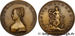 HENRY II Médaille, Diane de Poitiers, duchesse de Valentinois, refrappe