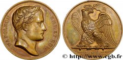PREMIER EMPIRE Médaille, Napoléon Empereur et Roi, refrappe