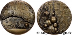 CINQUIÈME RÉPUBLIQUE Médaille calendrier, L’Europe et l’espace