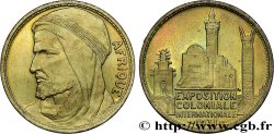TROISIÈME RÉPUBLIQUE Médaille, Exposition Coloniale Internationale - Afrique