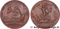 HENRI V COMTE DE CHAMBORD Médaille, Naissance de Henri, duc de Bordeaux, futur comte de Chambord
