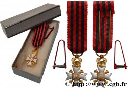 BÉLGICA Médaille, Service civique pour ancienneté, Miniature