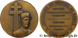 QUINTA REPUBLICA FRANCESA Médaille, Centenaire du général de Gaulle EBC